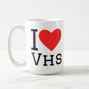 I love vhs coffee mug