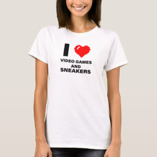 I love video games and sneakers T-Shirt