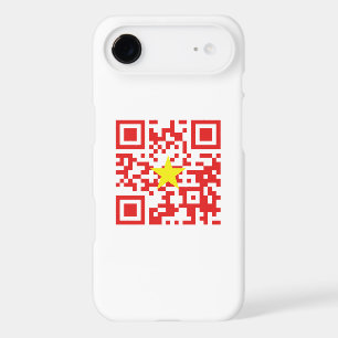 I Love Vietnam (Tôi Yêu Viêt Nam) Drapeau QR Code