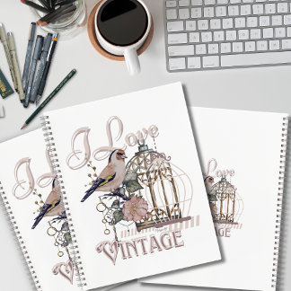 I Love Vintage Notebook