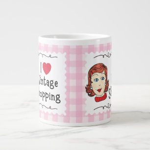 I Love Vintage Shopping Mug