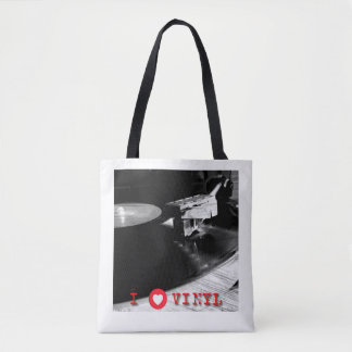 I Love Vinyl sac fourre-tout