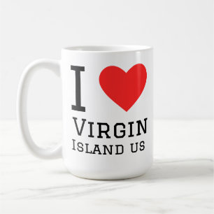I love Virgin Islands us Coffee Mug
