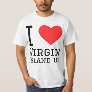 I love Virgin Islands us  T-Shirt