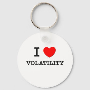 I Love Volatility Keychain
