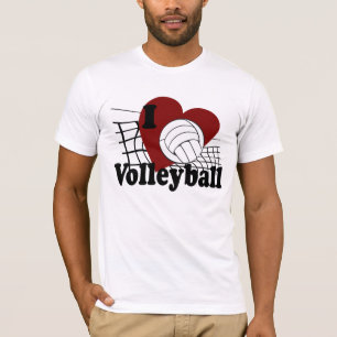 I Love Volleyball T-Shirt
