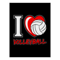 I love volleyball - Volleyball slogans and quotes-