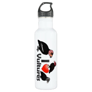I Love Vultures (North America) 710 Ml Water Bottle