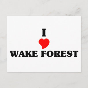 I love Wake Forest Postcard