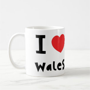 I love Wales mug
