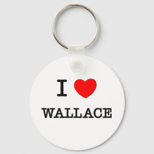 I Love Wallace Keychain