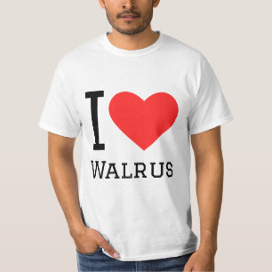 I love walrus T-Shirt