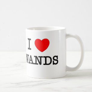 I Love Wands Coffee Mug