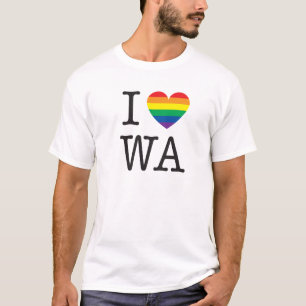 I Love Washington Shirt