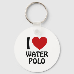 I love Water polo Keychain