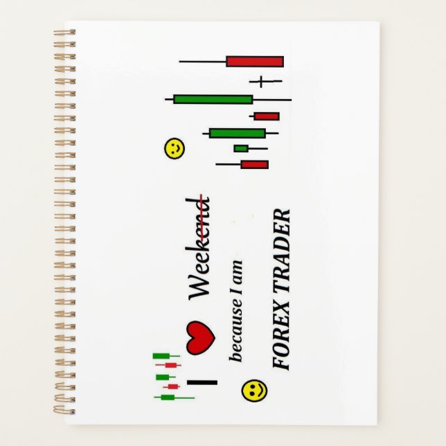 I love week Forex Trader Planner (Front)