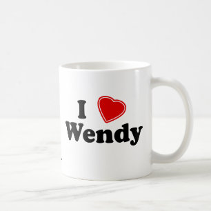 I Love Wendy Coffee Mug