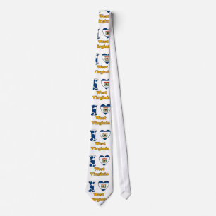 I love West Virginia Tie