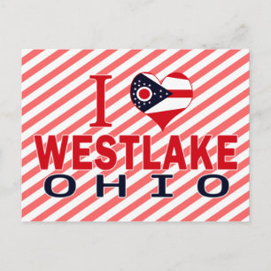 I love Westlake, Ohio Postcard