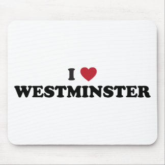 I Love Westminster Colorado Mouse Pad