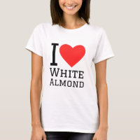 I love white almond