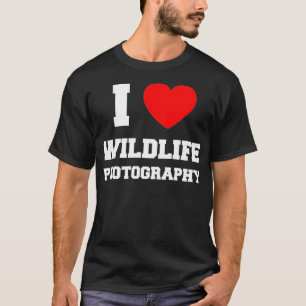 I Love Wildlife Photography Premium T-Shirt