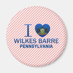 I Love Wilkes Barre, PA Magnet