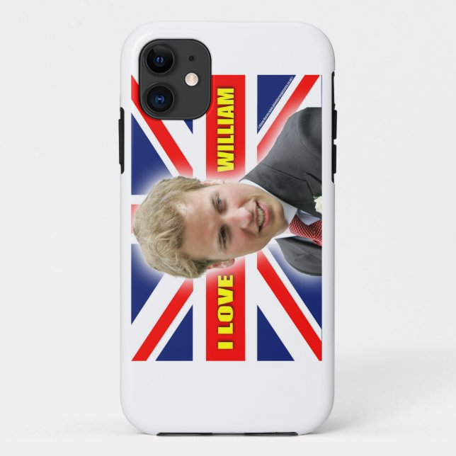 I Love William Case-Mate iPhone Case (Back)