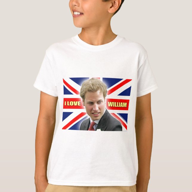 I Love William T-Shirt (Front)