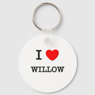 I Love Willow Keychain