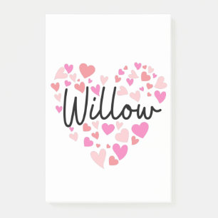 I love Willow Post-it Notes