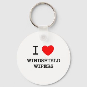 I Love Windshield Wipers Keychain
