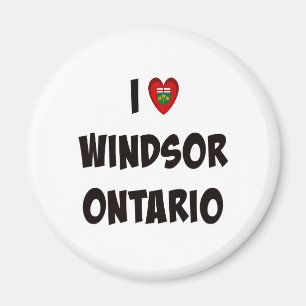 I Love Windsor, Ontario Magnet