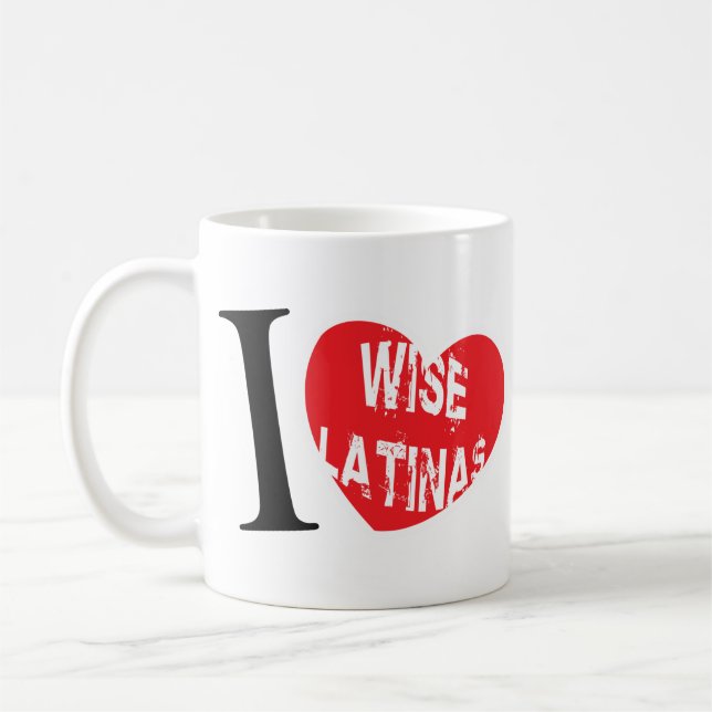 I love wise latina sotomayor Mug (Left)
