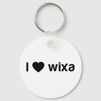 I Love Wixa Keychain