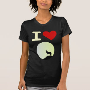 I love wolf T-Shirt