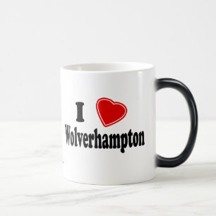 I Love Wolverhampton Magic Mug