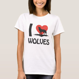 I love Wolves T-Shirt