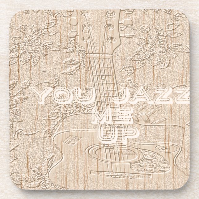 I love wood going brown Hakuna Matata Coaster (Front)