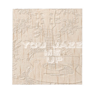 I love wood going brown Hakuna Matata Notepad