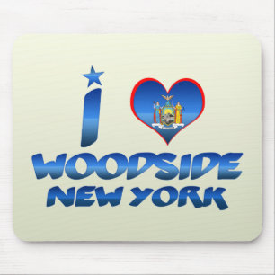 I love Woodside, New York Mouse Pad