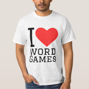 I love word games T-Shirt