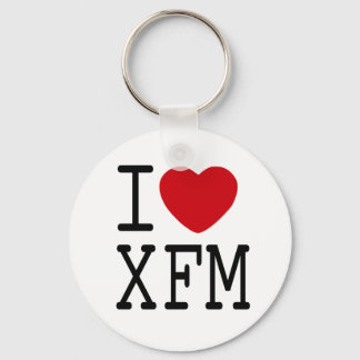 I love XFM porte clef Keychain
