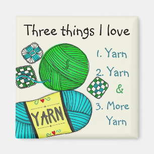 I love yarn MAGNET