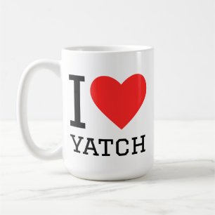 I love yatch coffee mug