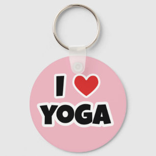 I love Yoga Keychain