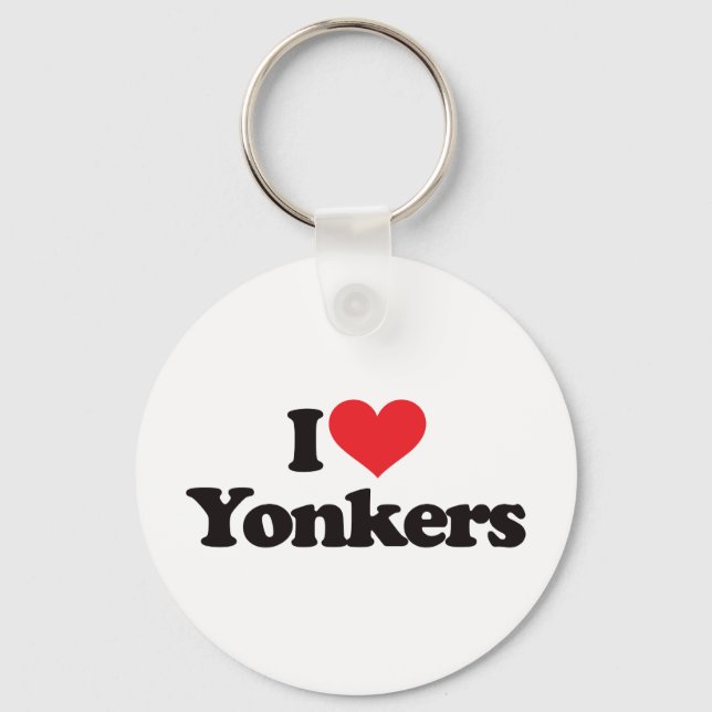 I Love Yonkers Keychain (Front)