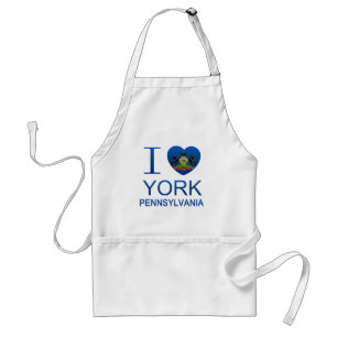 I Love York, PA Standard Apron
