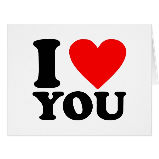 I Love You (Front Horizontal)