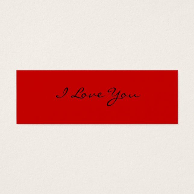 I Love You (Front)